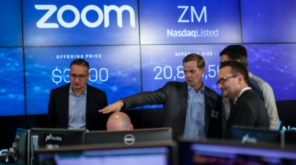 Video Conferencing Software Zoom Goes Public On Nasdaq Exchange