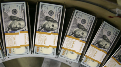 Bureau Of Engraving And Printing Prints New Anti-Counterfeit 100 Dollar Bills