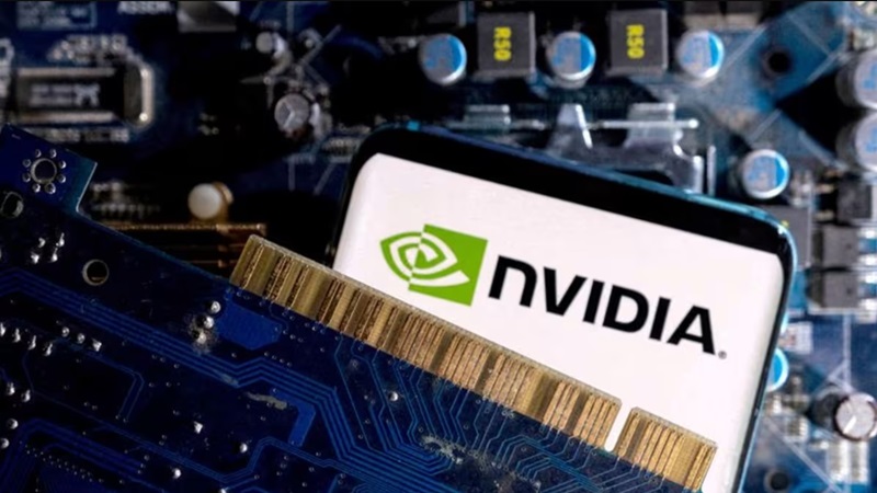 nvidia chip blue