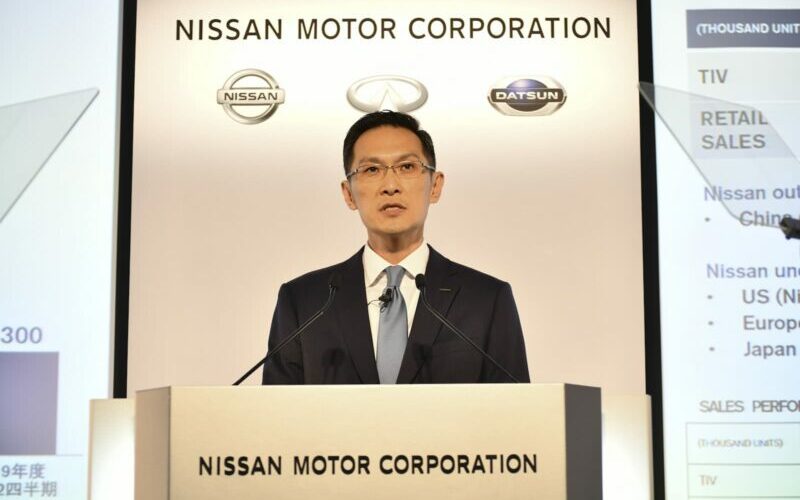 nissan cfo motor coorporation